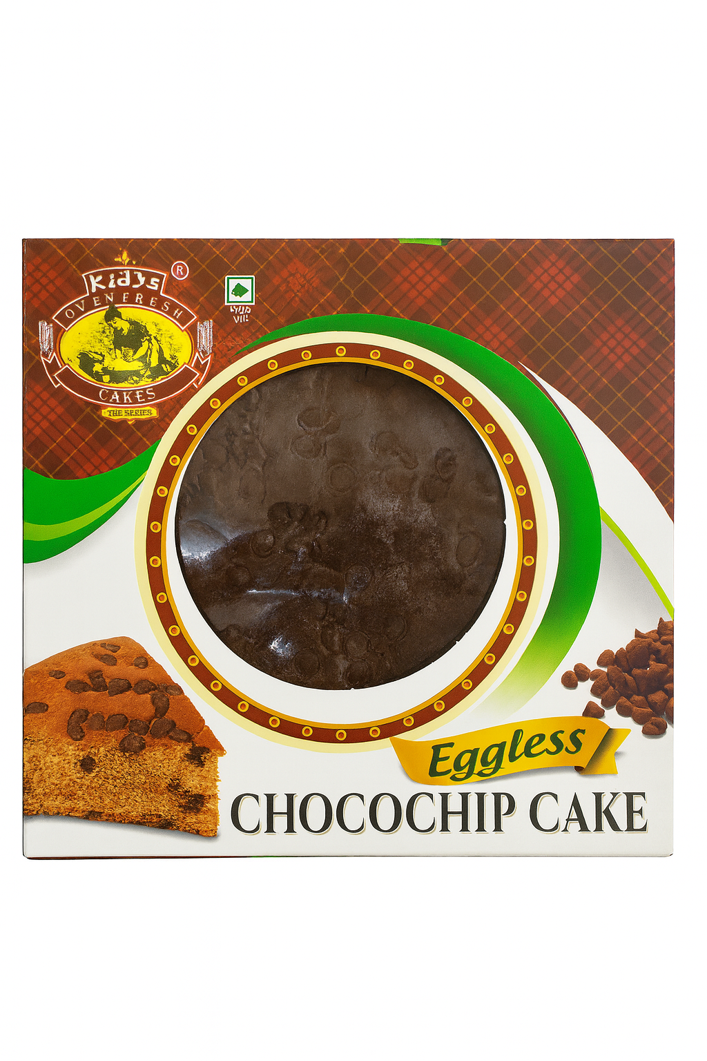 Kidys Eggless Chocochip Cake 